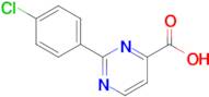 2-(4-Chlorophenyl)pyrimidine-4-carboxylic acid