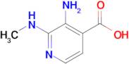 3-Amino-2-(methylamino)pyridine-4-carboxylic acid