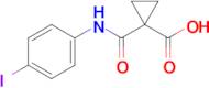 1-[(4-iodophenyl)carbamoyl]cyclopropane-1-carboxylic acid