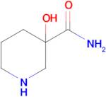 3-Hydroxypiperidine-3-carboxamide