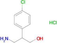 3-Amino-2-(4-chlorophenyl)propan-1-ol hydrochloride