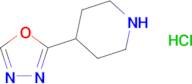 4-(1,3,4-Oxadiazol-2-yl)piperidine hydrochloride