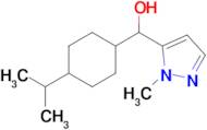 (1-Methyl-1h-pyrazol-5-yl)[4-(propan-2-yl)cyclohexyl]methanol