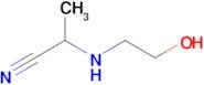 2-[(2-hydroxyethyl)amino]propanenitrile