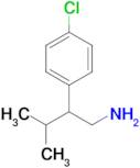 2-(4-Chlorophenyl)-3-methylbutan-1-amine