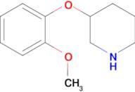 3-(2-Methoxyphenoxy)piperidine