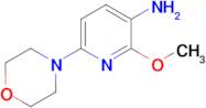 2-Methoxy-6-(morpholin-4-yl)pyridin-3-amine