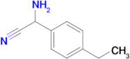 2-Amino-2-(4-ethylphenyl)acetonitrile