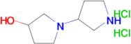 1-(Pyrrolidin-3-yl)pyrrolidin-3-ol dihydrochloride