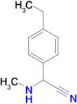 2-(4-Ethylphenyl)-2-(methylamino)acetonitrile