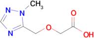 2-[(1-methyl-1h-1,2,4-triazol-5-yl)methoxy]acetic acid