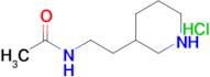 n-[2-(piperidin-3-yl)ethyl]acetamide hydrochloride