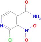 2-Chloro-3-nitropyridine-4-carboxamide