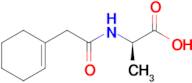 (2r)-2-[2-(cyclohex-1-en-1-yl)acetamido]propanoic acid