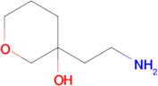 3-(2-Aminoethyl)oxan-3-ol