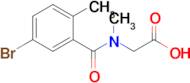 2-[1-(5-bromo-2-methylphenyl)-n-methylformamido]acetic acid