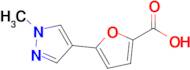 5-(1-Methyl-1h-pyrazol-4-yl)furan-2-carboxylic acid