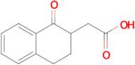 2-(1-Oxo-1,2,3,4-tetrahydronaphthalen-2-yl)acetic acid