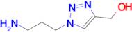 [1-(3-aminopropyl)-1h-1,2,3-triazol-4-yl]methanol