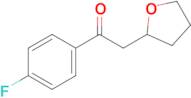 1-(4-Fluorophenyl)-2-(oxolan-2-yl)ethan-1-one