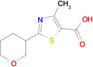 4-Methyl-2-(oxan-3-yl)-1,3-thiazole-5-carboxylic acid