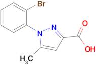 1-(2-Bromophenyl)-5-methyl-1h-pyrazole-3-carboxylic acid