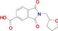 1,3-Dioxo-2-(oxolan-2-ylmethyl)-2,3-dihydro-1h-isoindole-5-carboxylic acid