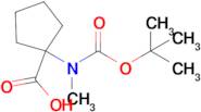 1-{[(tert-butoxy)carbonyl](methyl)amino}cyclopentane-1-carboxylic acid