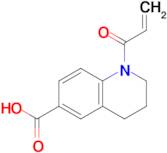 1-(Prop-2-enoyl)-1,2,3,4-tetrahydroquinoline-6-carboxylic acid