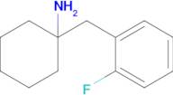 1-[(2-fluorophenyl)methyl]cyclohexan-1-amine