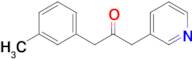 1-(3-Methylphenyl)-3-(pyridin-3-yl)propan-2-one