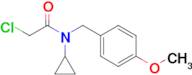 2-Chloro-n-cyclopropyl-n-[(4-methoxyphenyl)methyl]acetamide