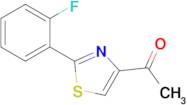 1-[2-(2-fluorophenyl)-1,3-thiazol-4-yl]ethan-1-one