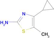 4-Cyclopropyl-5-methyl-1,3-thiazol-2-amine