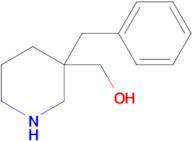 (3-Benzylpiperidin-3-yl)methanol