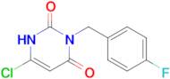 6-Chloro-3-[(4-fluorophenyl)methyl]-1,2,3,4-tetrahydropyrimidine-2,4-dione