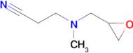 3-{methyl[(oxiran-2-yl)methyl]amino}propanenitrile