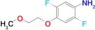 2,5-Difluoro-4-(2-methoxyethoxy)aniline