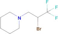 1-(2-Bromo-3,3,3-trifluoropropyl)piperidine