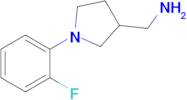 [1-(2-fluorophenyl)pyrrolidin-3-yl]methanamine