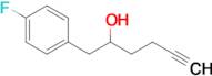 1-(4-Fluorophenyl)hex-5-yn-2-ol