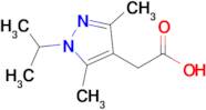 2-[3,5-dimethyl-1-(propan-2-yl)-1h-pyrazol-4-yl]acetic acid