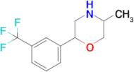 5-Methyl-2-[3-(trifluoromethyl)phenyl]morpholine