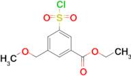 Ethyl 3-(chlorosulfonyl)-5-(methoxymethyl)benzoate