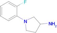 1-(2-Fluorophenyl)pyrrolidin-3-amine