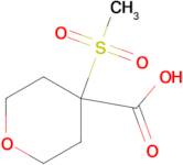 4-Methanesulfonyloxane-4-carboxylic acid