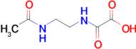 [(2-acetamidoethyl)carbamoyl]formic acid