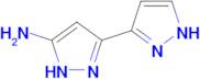 1H,1'H-[3,3'-bipyrazol]-5-amine