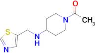 1-{4-[(1,3-thiazol-5-ylmethyl)amino]piperidin-1-yl}ethan-1-one