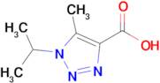 5-Methyl-1-(propan-2-yl)-1h-1,2,3-triazole-4-carboxylic acid